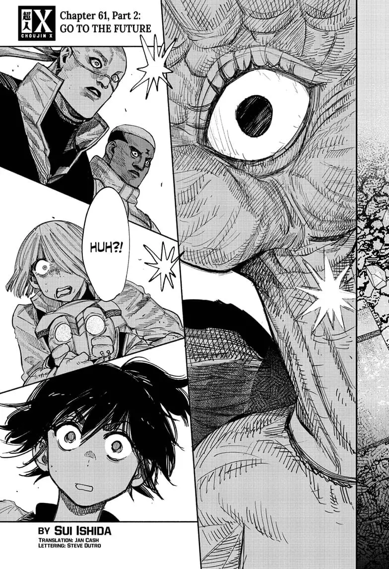 Choujin X, chapter 61.2, page 1