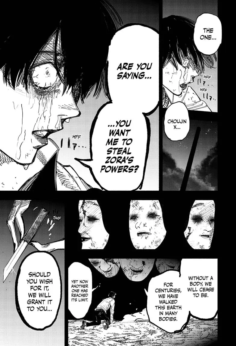 Choujin X, chapter 63.2, page 22