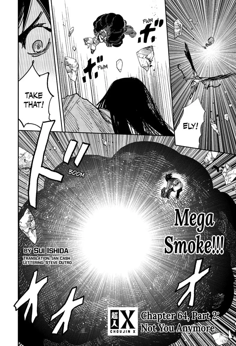 Choujin X, chapter 64.2, page 1