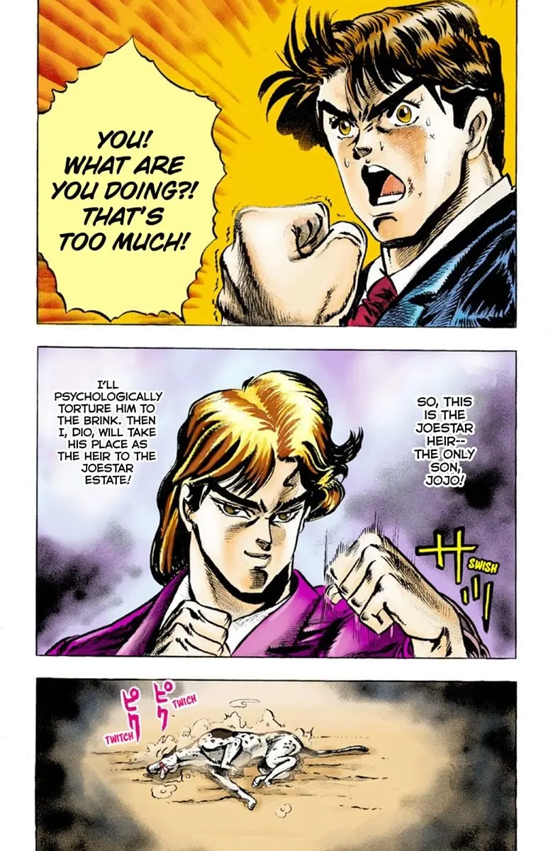 JoJo's Bizarre Adventure Part 1: Jonathan Joestar: His Youth, chapter 1, page 33