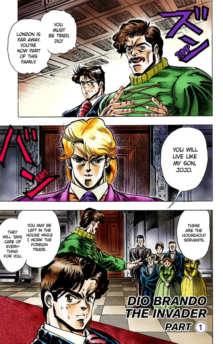 JoJo's Bizarre Adventure Part 1: Jonathan Joestar: His Youth, chapter 2, page 2