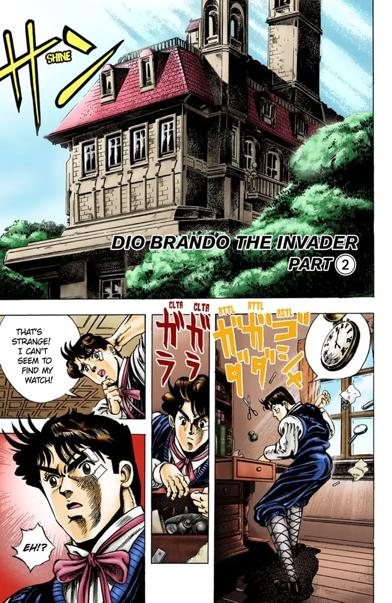 JoJo's Bizarre Adventure Part 1: Jonathan Joestar: His Youth, chapter 3, page 2