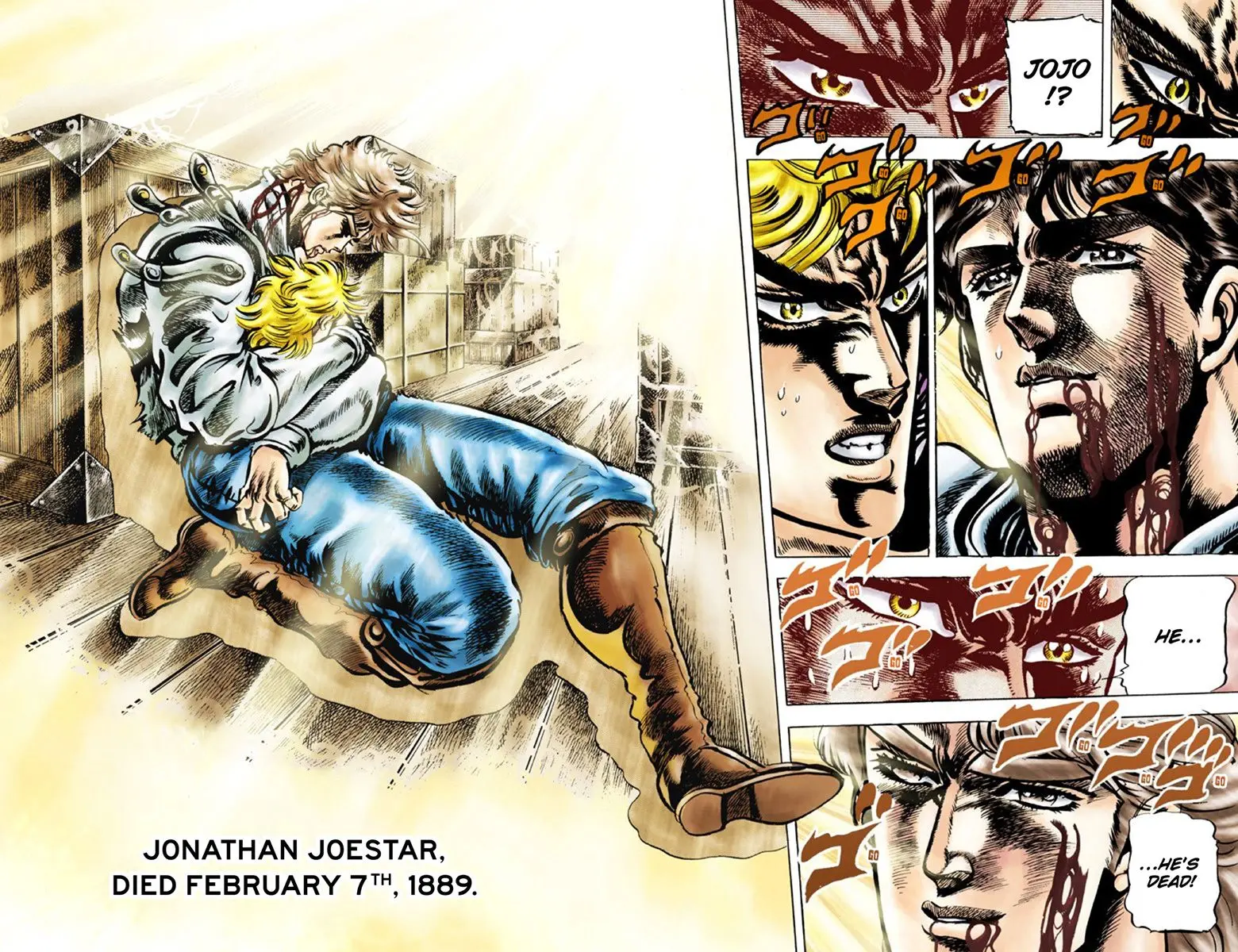 JoJo's Bizarre Adventure Part 1: Jonathan Joestar: His Youth, chapter 44 END, page 13
