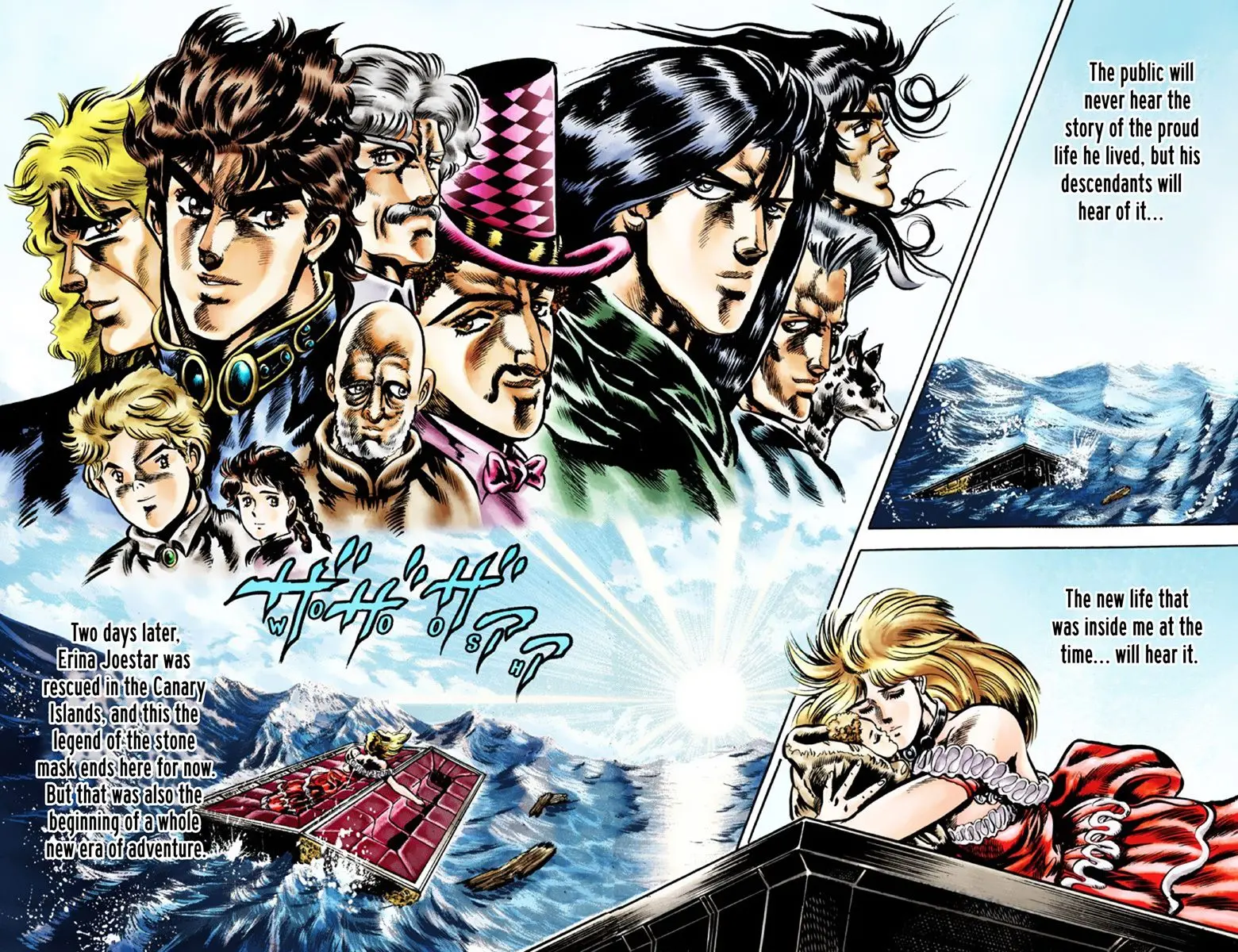JoJo's Bizarre Adventure Part 1: Jonathan Joestar: His Youth, chapter 44 END, page 15