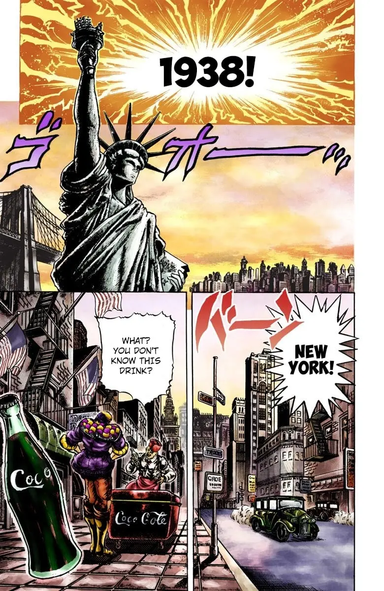JoJo's Bizarre Adventure, Part 2: Battle Tendency, chapter 1, page 5