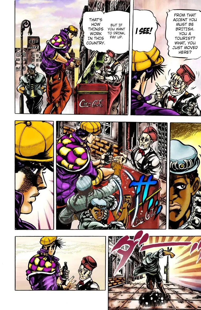 JoJo's Bizarre Adventure, Part 2: Battle Tendency, chapter 1, page 6