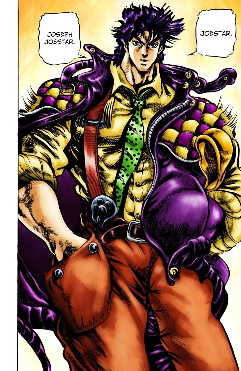 JoJo's Bizarre Adventure, Part 2: Battle Tendency, chapter 1, page 18