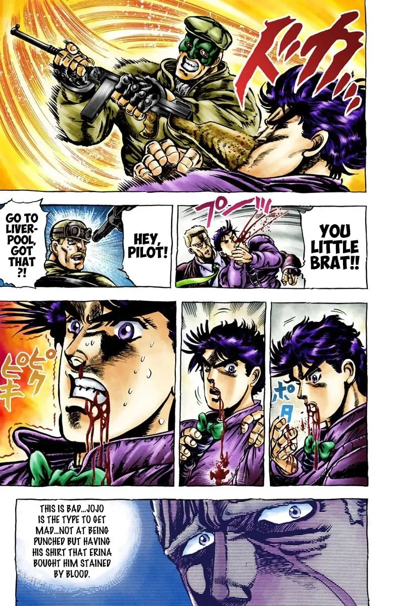 JoJo's Bizarre Adventure, Part 2: Battle Tendency, chapter 2, page 9