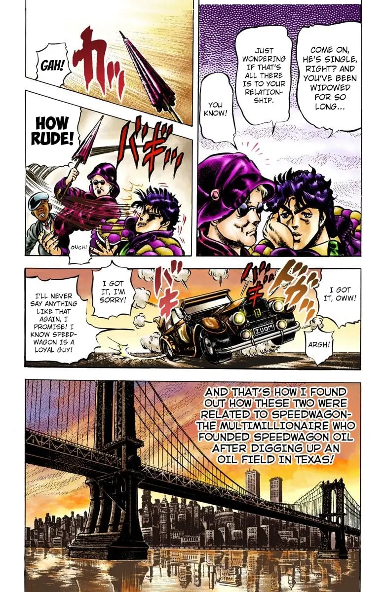 JoJo's Bizarre Adventure, Part 2: Battle Tendency, chapter 3, page 6