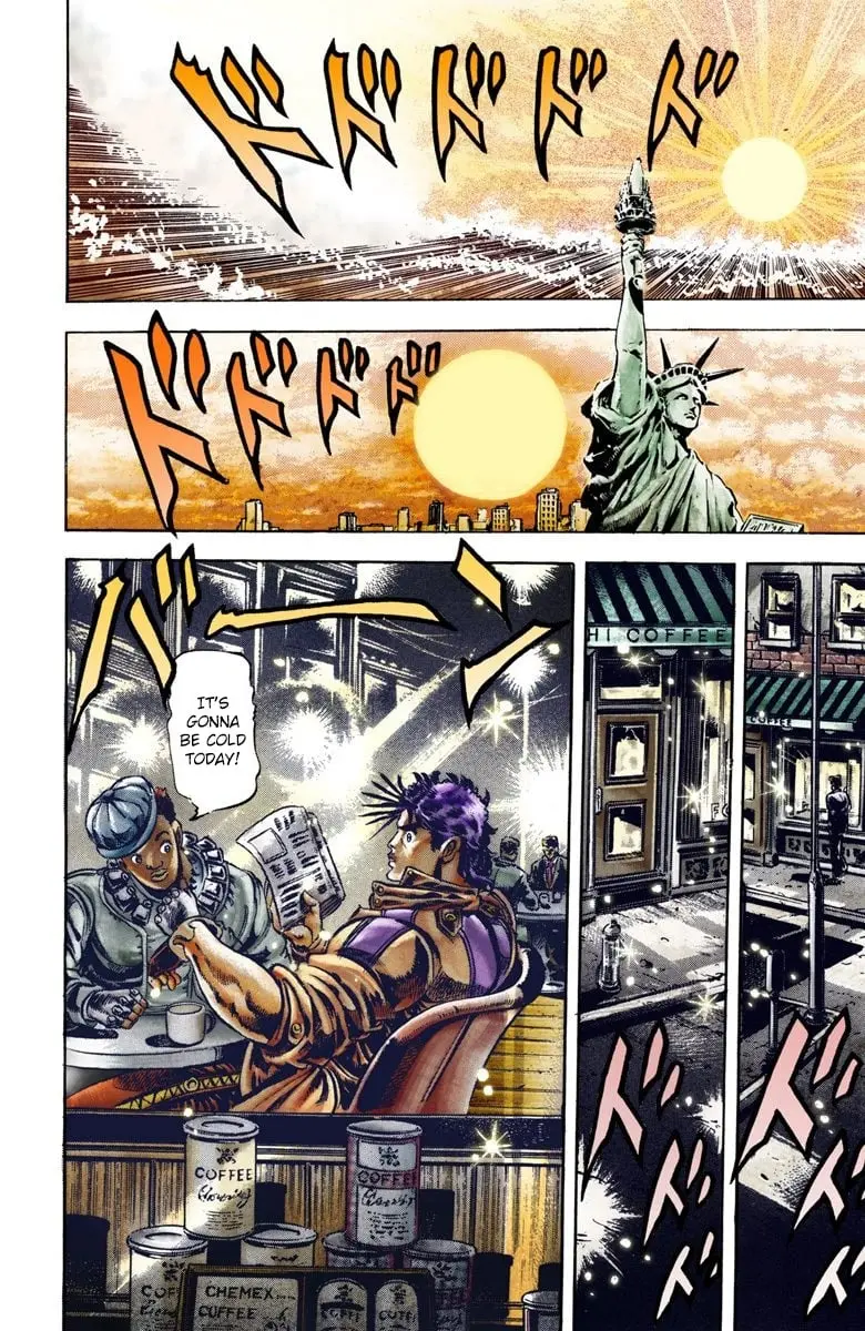 JoJo's Bizarre Adventure, Part 2: Battle Tendency, chapter 4, page 13