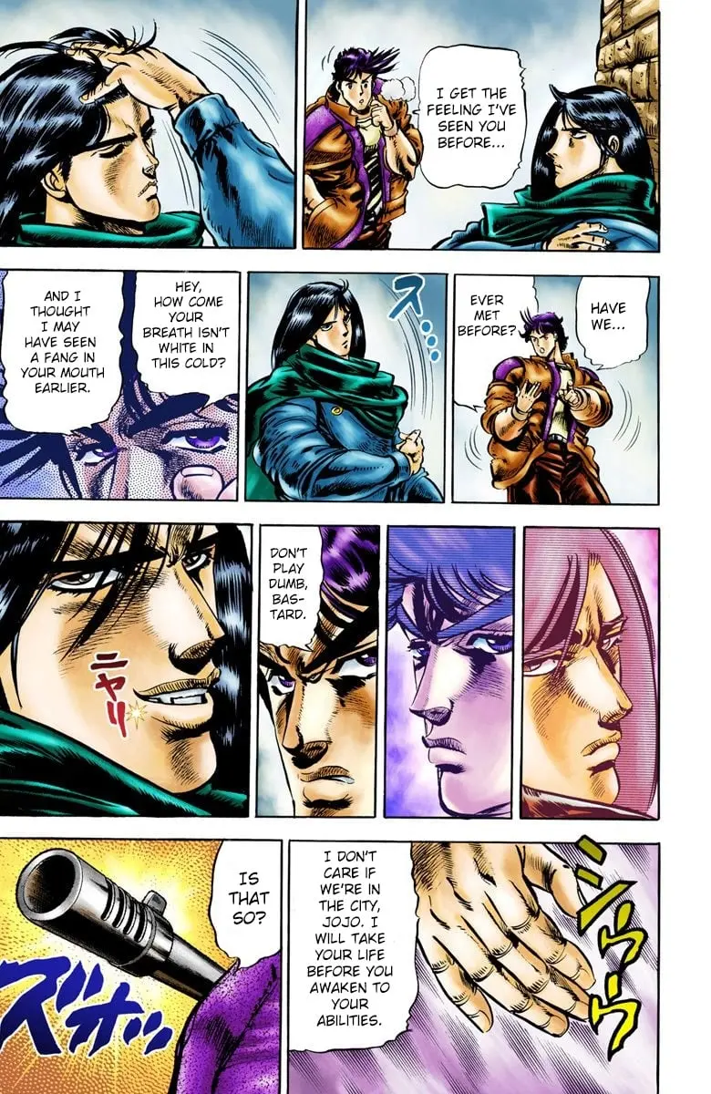 JoJo's Bizarre Adventure, Part 2: Battle Tendency, chapter 4, page 16