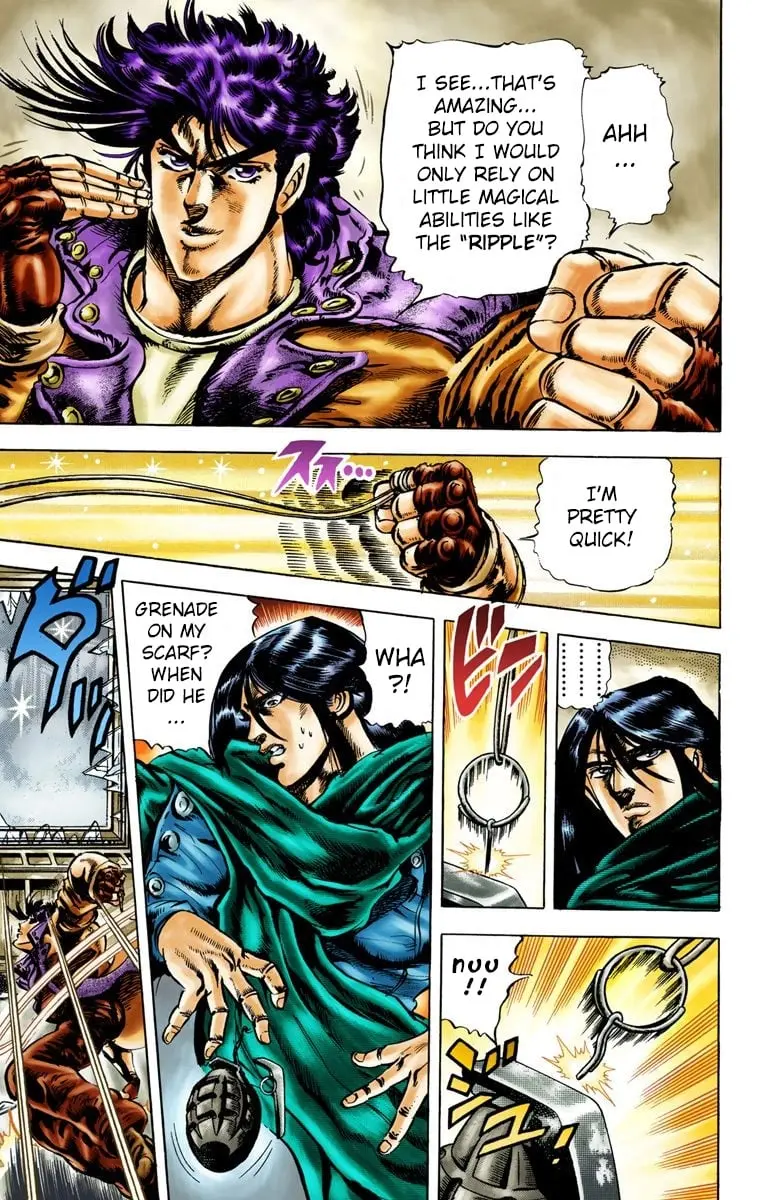 JoJo's Bizarre Adventure, Part 2: Battle Tendency, chapter 6, page 7