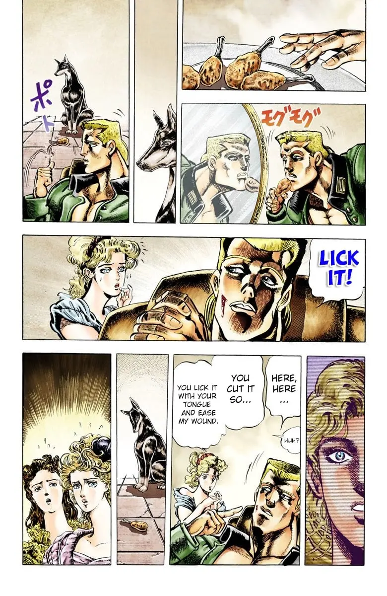 JoJo's Bizarre Adventure, Part 2: Battle Tendency, chapter 8, page 11