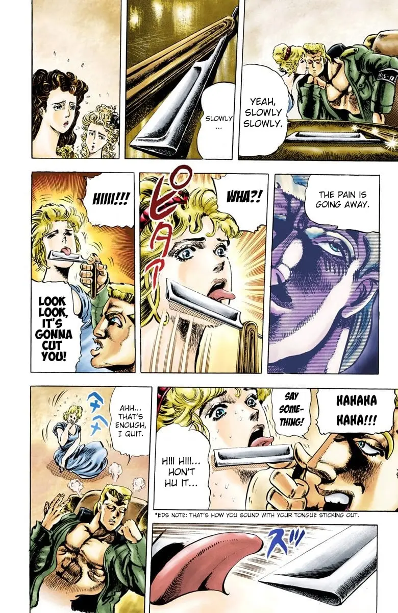 JoJo's Bizarre Adventure, Part 2: Battle Tendency, chapter 8, page 13