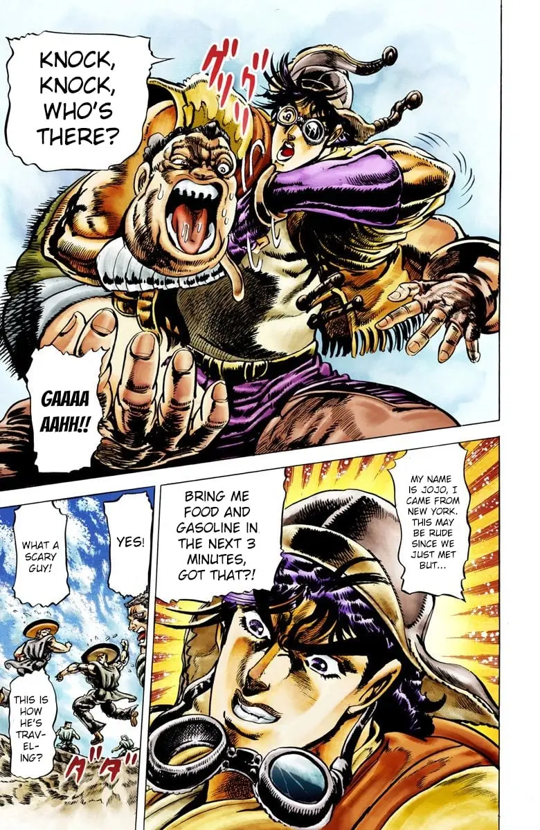 JoJo's Bizarre Adventure, Part 2: Battle Tendency, chapter 9, page 16