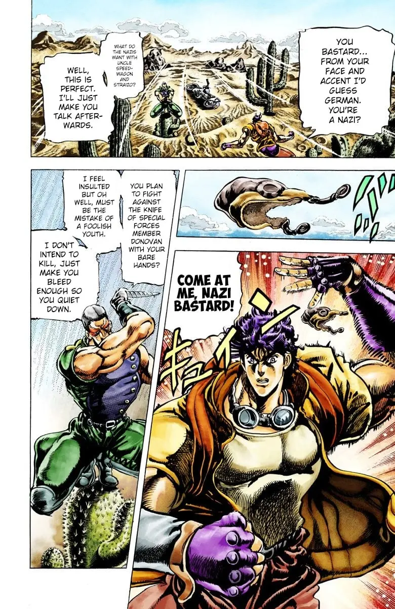 JoJo's Bizarre Adventure, Part 2: Battle Tendency, chapter 11, page 10