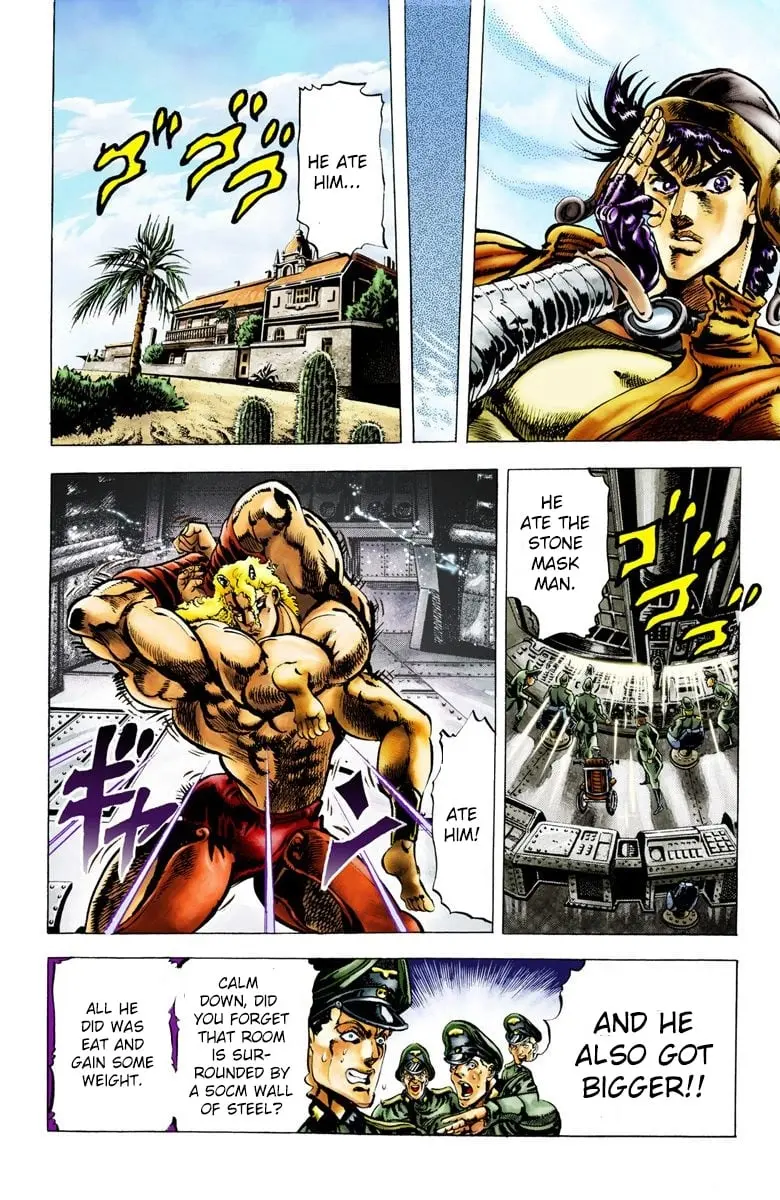JoJo's Bizarre Adventure, Part 2: Battle Tendency, chapter 11, page 18