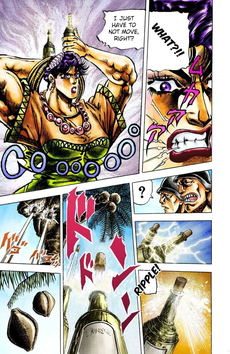 JoJo's Bizarre Adventure, Part 2: Battle Tendency, chapter 12, page 12