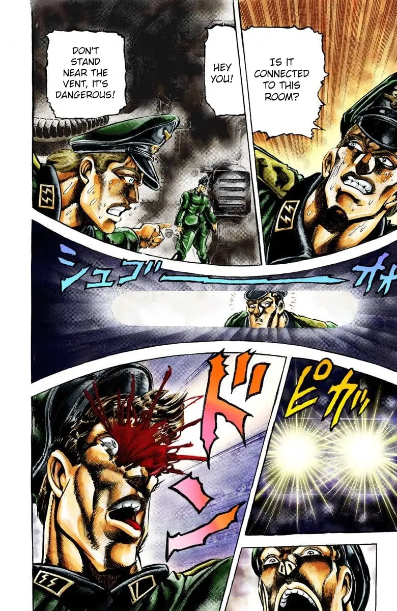 JoJo's Bizarre Adventure, Part 2: Battle Tendency, chapter 13, page 4