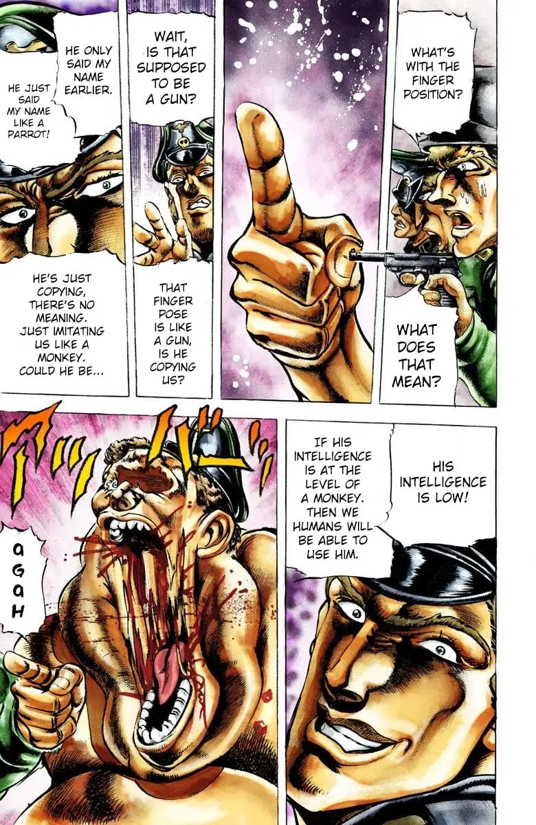 JoJo's Bizarre Adventure, Part 2: Battle Tendency, chapter 13, page 9