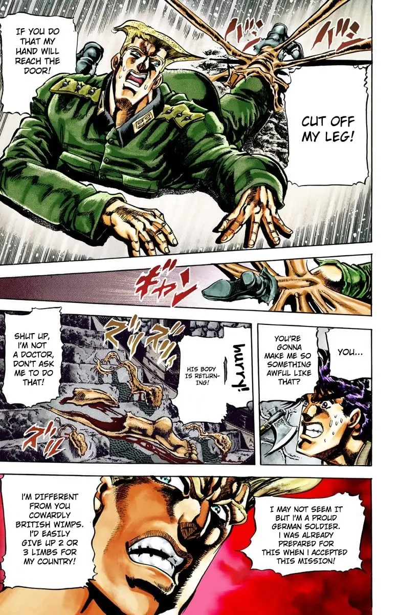 JoJo's Bizarre Adventure, Part 2: Battle Tendency, chapter 16, page 16