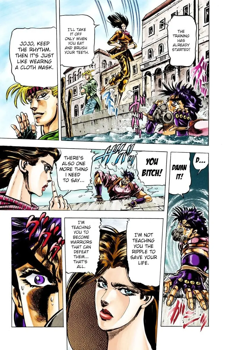 JoJo's Bizarre Adventure, Part 2: Battle Tendency, chapter 28, page 10