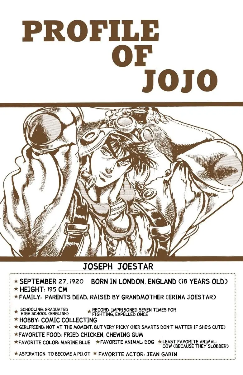 JoJo's Bizarre Adventure, Part 2: Battle Tendency, chapter 29, page 1
