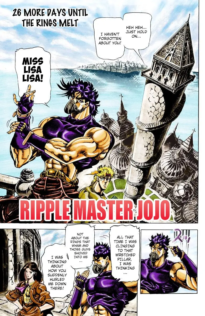 JoJo's Bizarre Adventure, Part 2: Battle Tendency, chapter 31, page 1