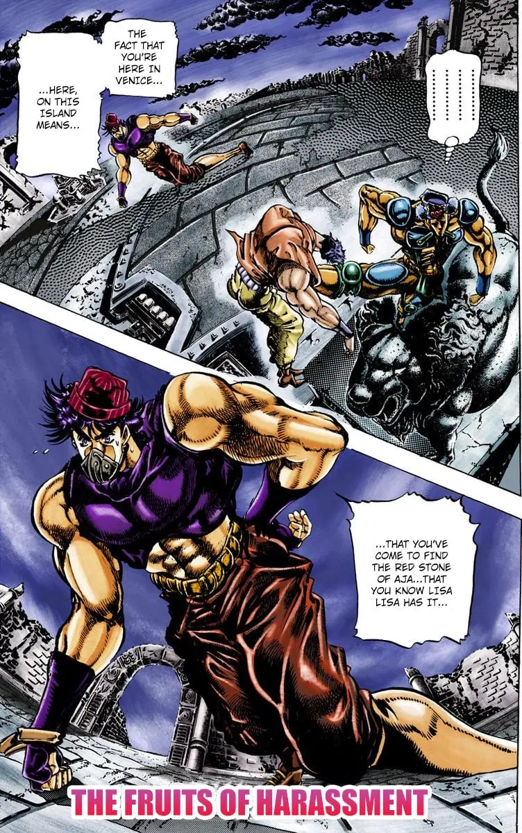 JoJo's Bizarre Adventure, Part 2: Battle Tendency, chapter 33, page 1