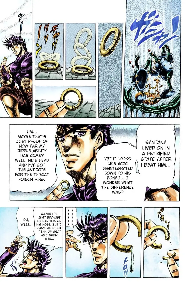 JoJo's Bizarre Adventure, Part 2: Battle Tendency, chapter 36, page 15