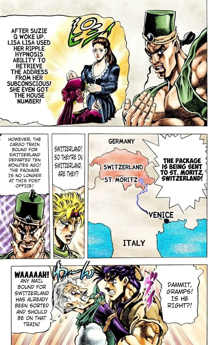 JoJo's Bizarre Adventure, Part 2: Battle Tendency, chapter 39, page 7