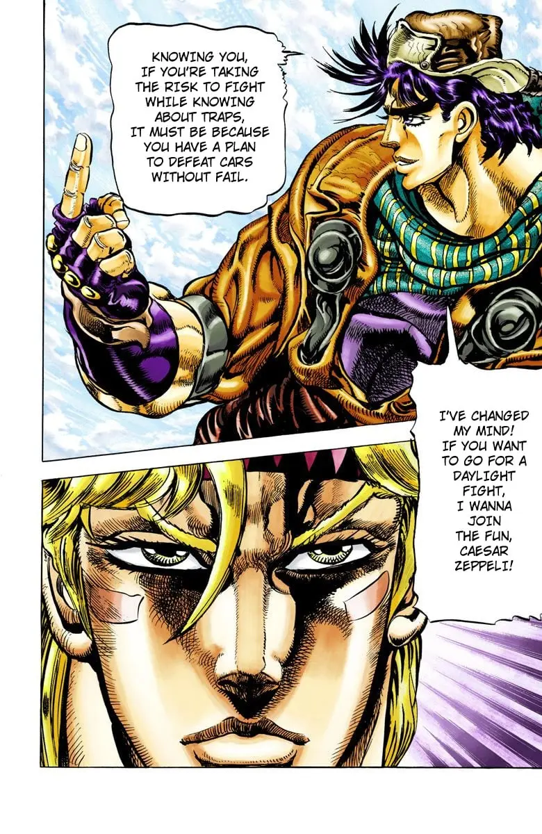 JoJo's Bizarre Adventure, Part 2: Battle Tendency, chapter 45, page 18