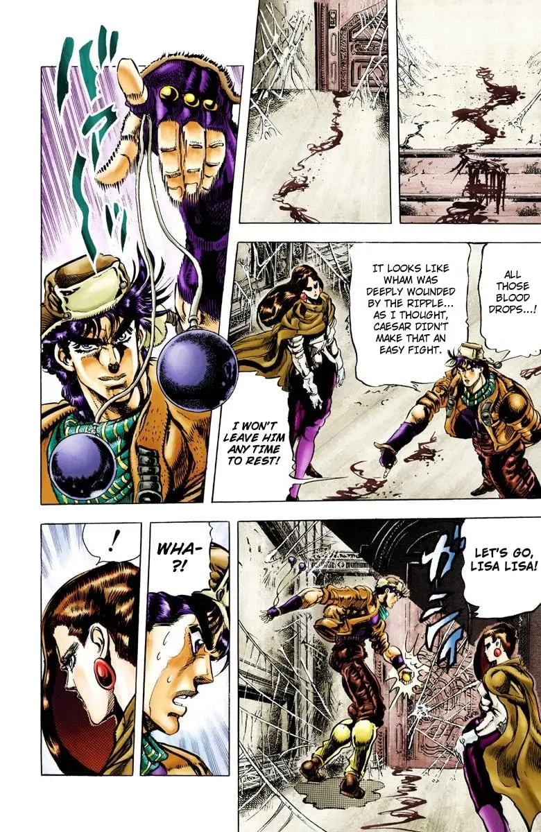 JoJo's Bizarre Adventure, Part 2: Battle Tendency, chapter 50, page 4