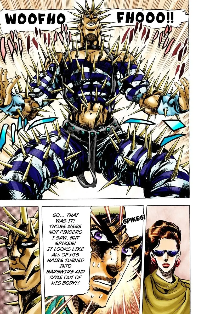 JoJo's Bizarre Adventure, Part 2: Battle Tendency, chapter 50, page 11
