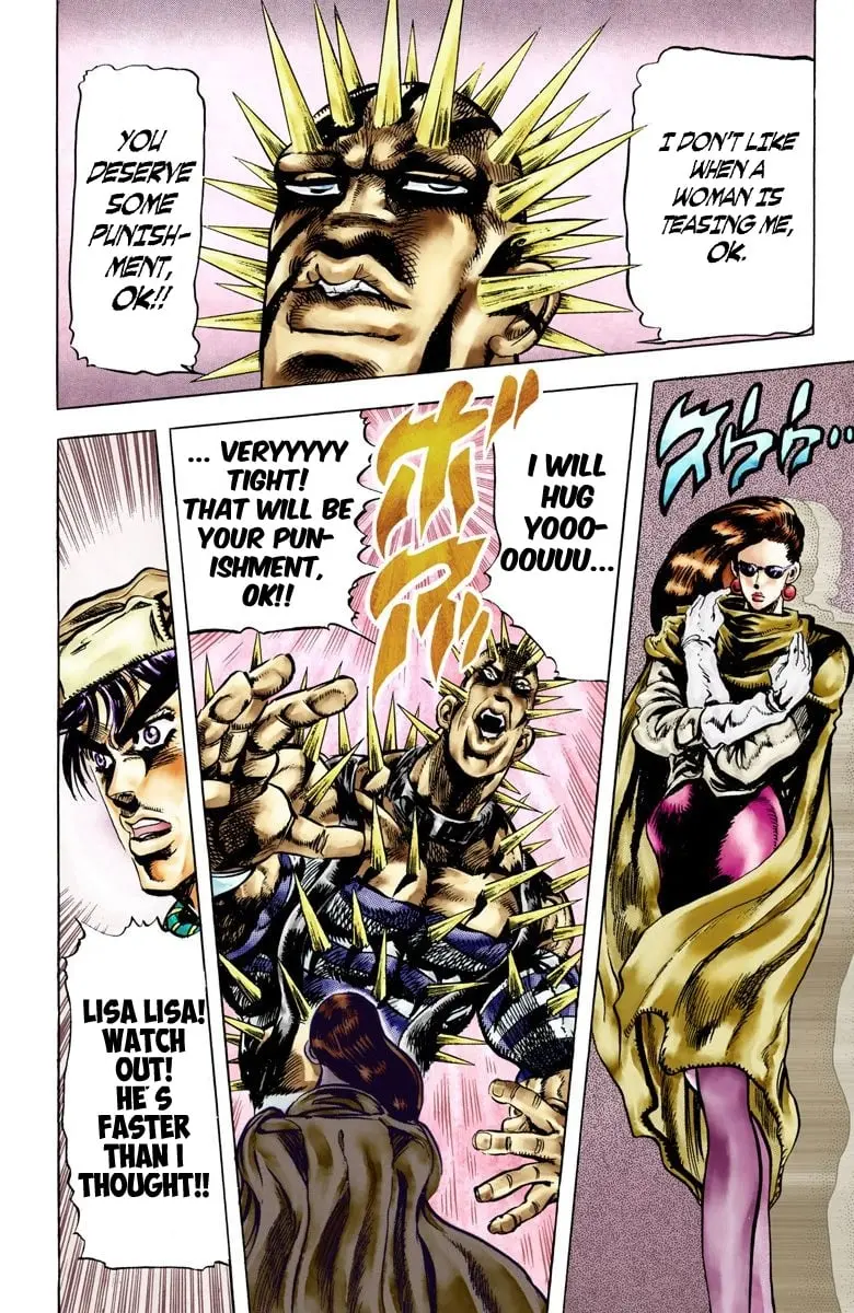JoJo's Bizarre Adventure, Part 2: Battle Tendency, chapter 50, page 12