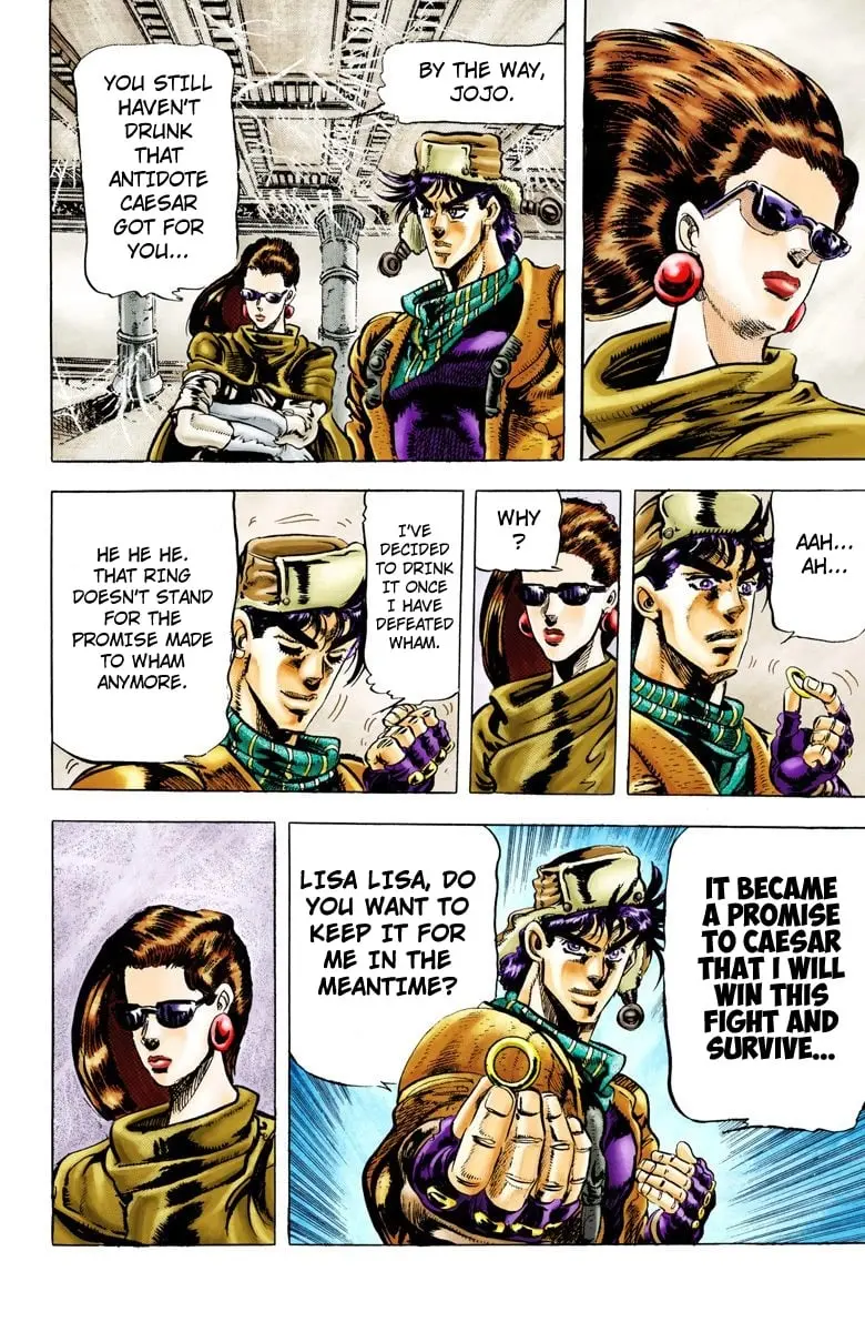 JoJo's Bizarre Adventure, Part 2: Battle Tendency, chapter 50, page 18