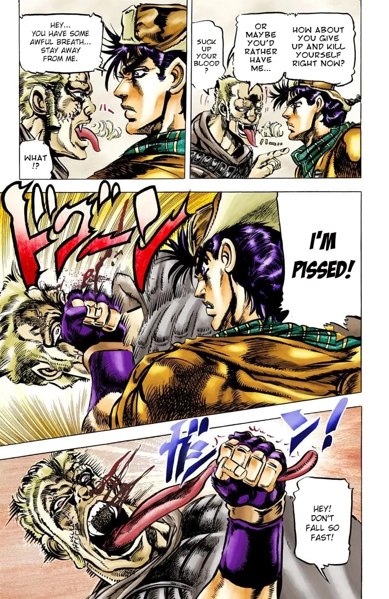 JoJo's Bizarre Adventure, Part 2: Battle Tendency, chapter 52, page 8