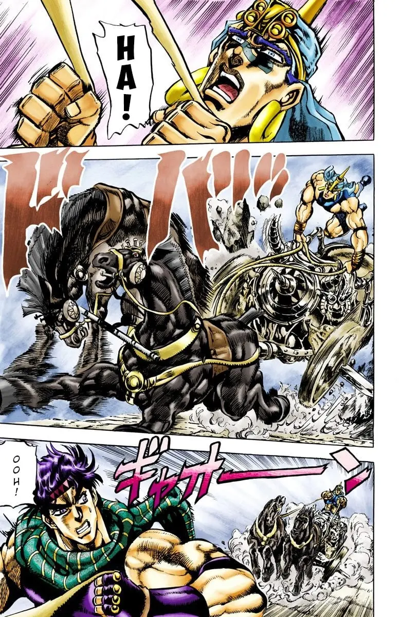 JoJo's Bizarre Adventure, Part 2: Battle Tendency, chapter 54, page 13