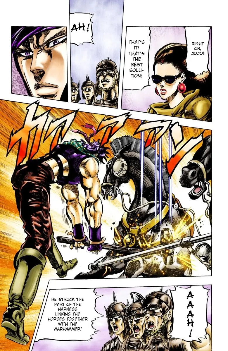 JoJo's Bizarre Adventure, Part 2: Battle Tendency, chapter 55, page 13