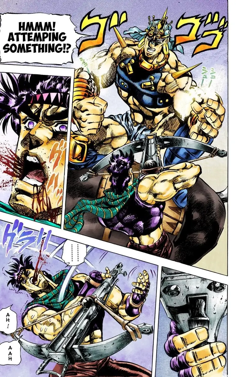 JoJo's Bizarre Adventure, Part 2: Battle Tendency, chapter 58, page 13