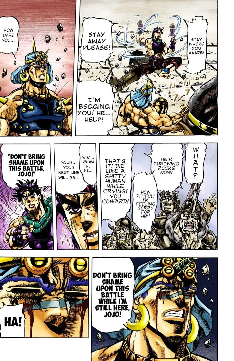 JoJo's Bizarre Adventure, Part 2: Battle Tendency, chapter 58, page 15