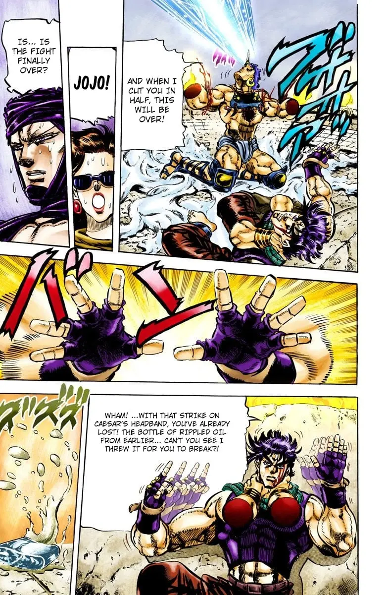JoJo's Bizarre Adventure, Part 2: Battle Tendency, chapter 59, page 15