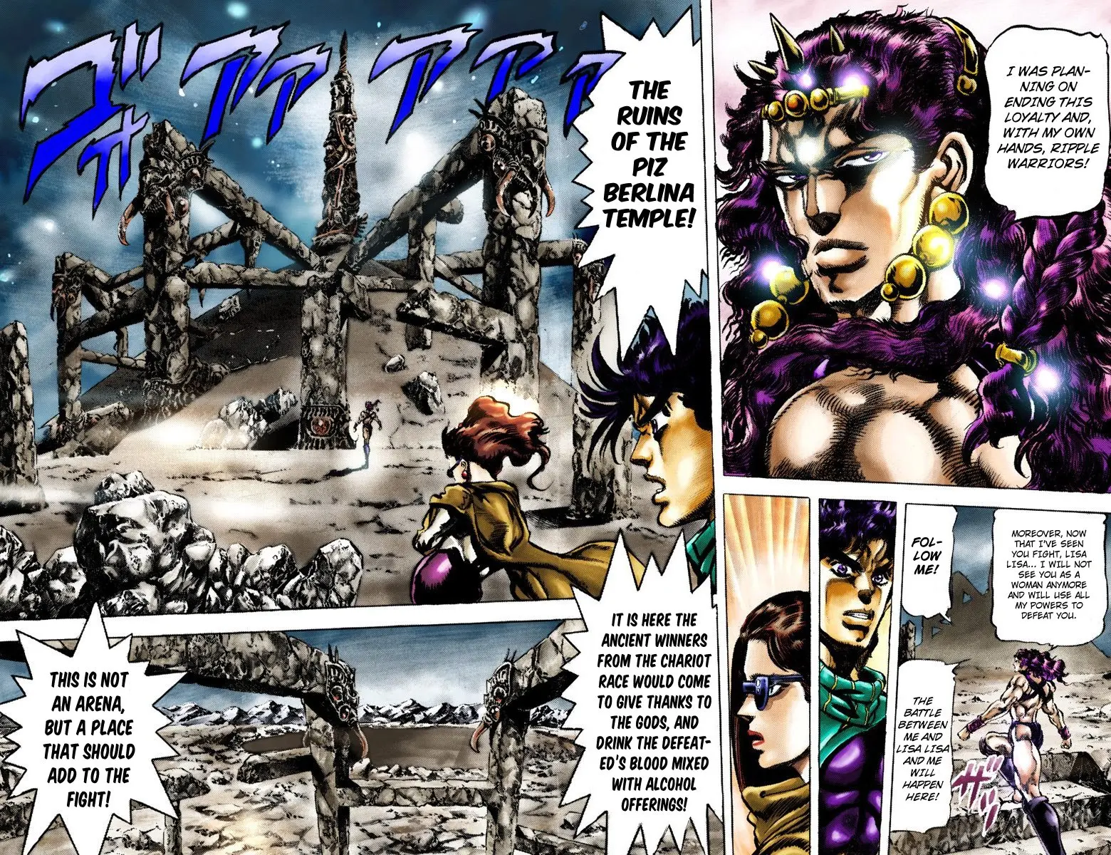 JoJo's Bizarre Adventure, Part 2: Battle Tendency, chapter 61, page 8