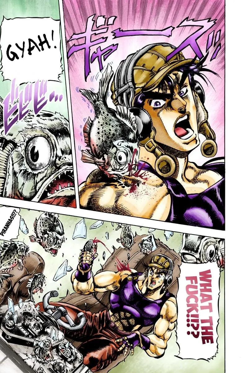 JoJo's Bizarre Adventure, Part 2: Battle Tendency, chapter 66, page 11
