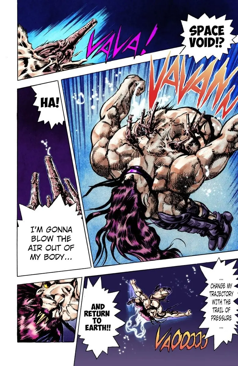 JoJo's Bizarre Adventure, Part 2: Battle Tendency, chapter 69 END, page 2