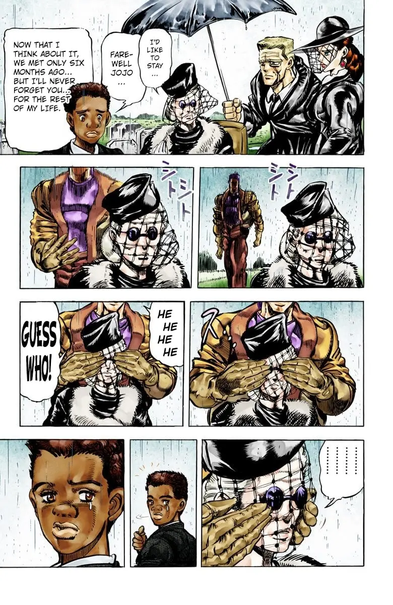 JoJo's Bizarre Adventure, Part 2: Battle Tendency, chapter 69 END, page 7