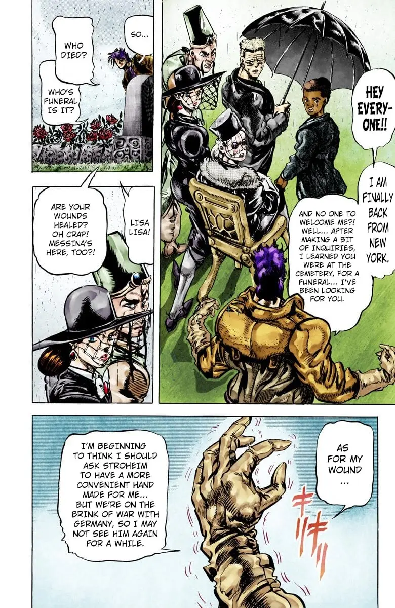 JoJo's Bizarre Adventure, Part 2: Battle Tendency, chapter 69 END, page 8