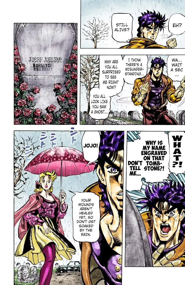 JoJo's Bizarre Adventure, Part 2: Battle Tendency, chapter 69 END, page 11