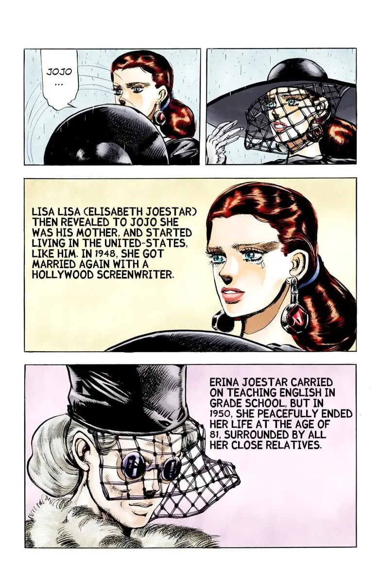 JoJo's Bizarre Adventure, Part 2: Battle Tendency, chapter 69 END, page 15