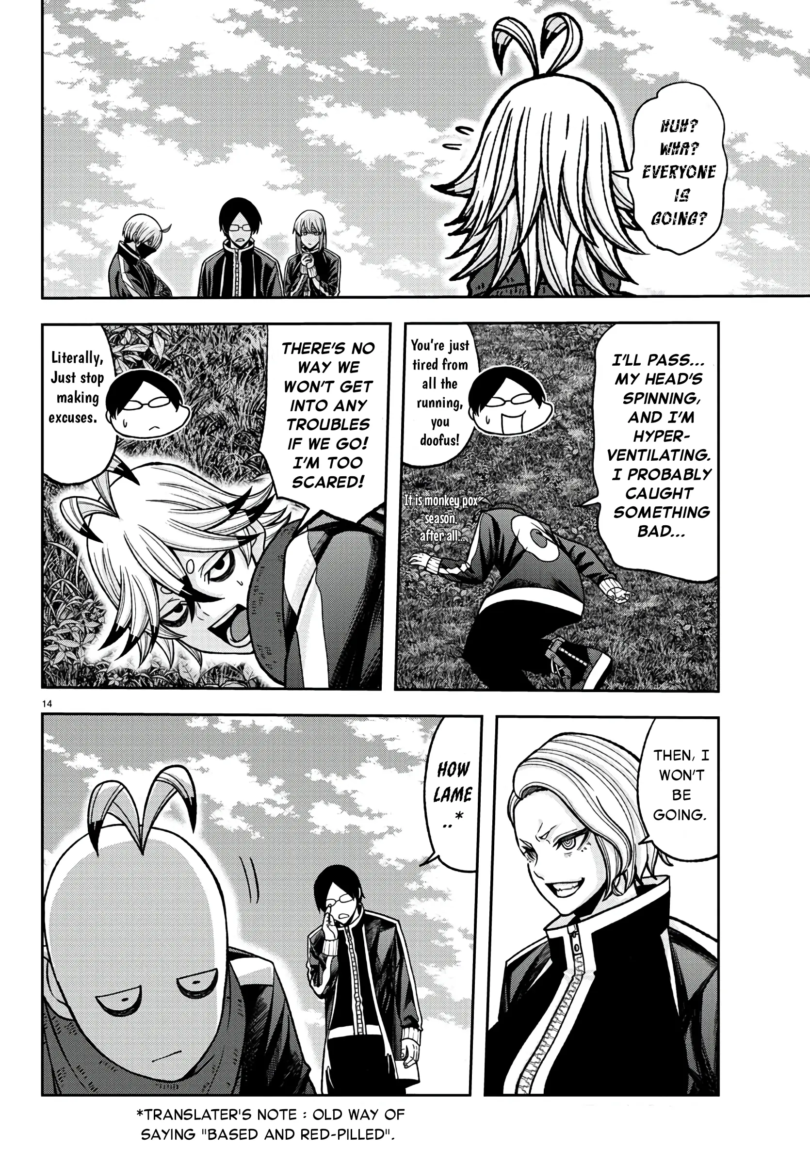 Tougen Anki, chapter 92, page 14